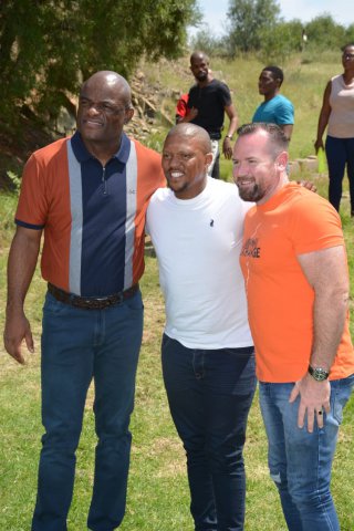 Premier meets 200 first year students of Sol Plaatje University